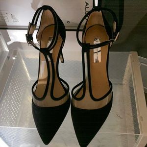 Inc black and sheer dress shoes